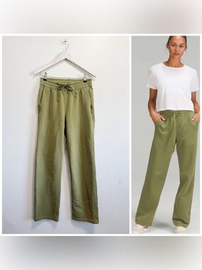 LULULEMON Loungeful Straight Sweatpants Pants Bronze Green Size 6